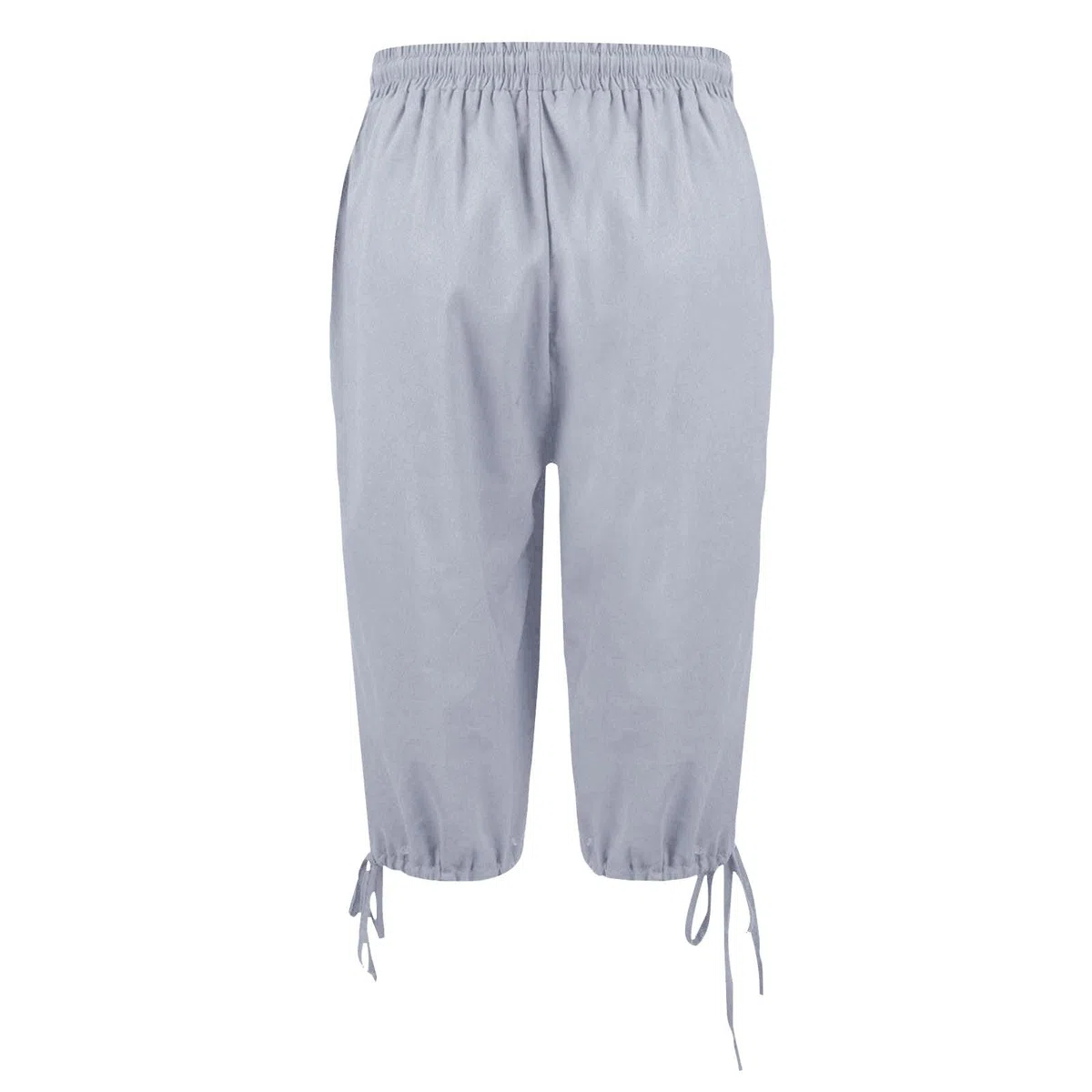 Bermuda Shorts Damen Freizeit Sport Sommerhose mit Taschen Leinenhose Stoffhose Lässig Elastische Taille Strandshorts
