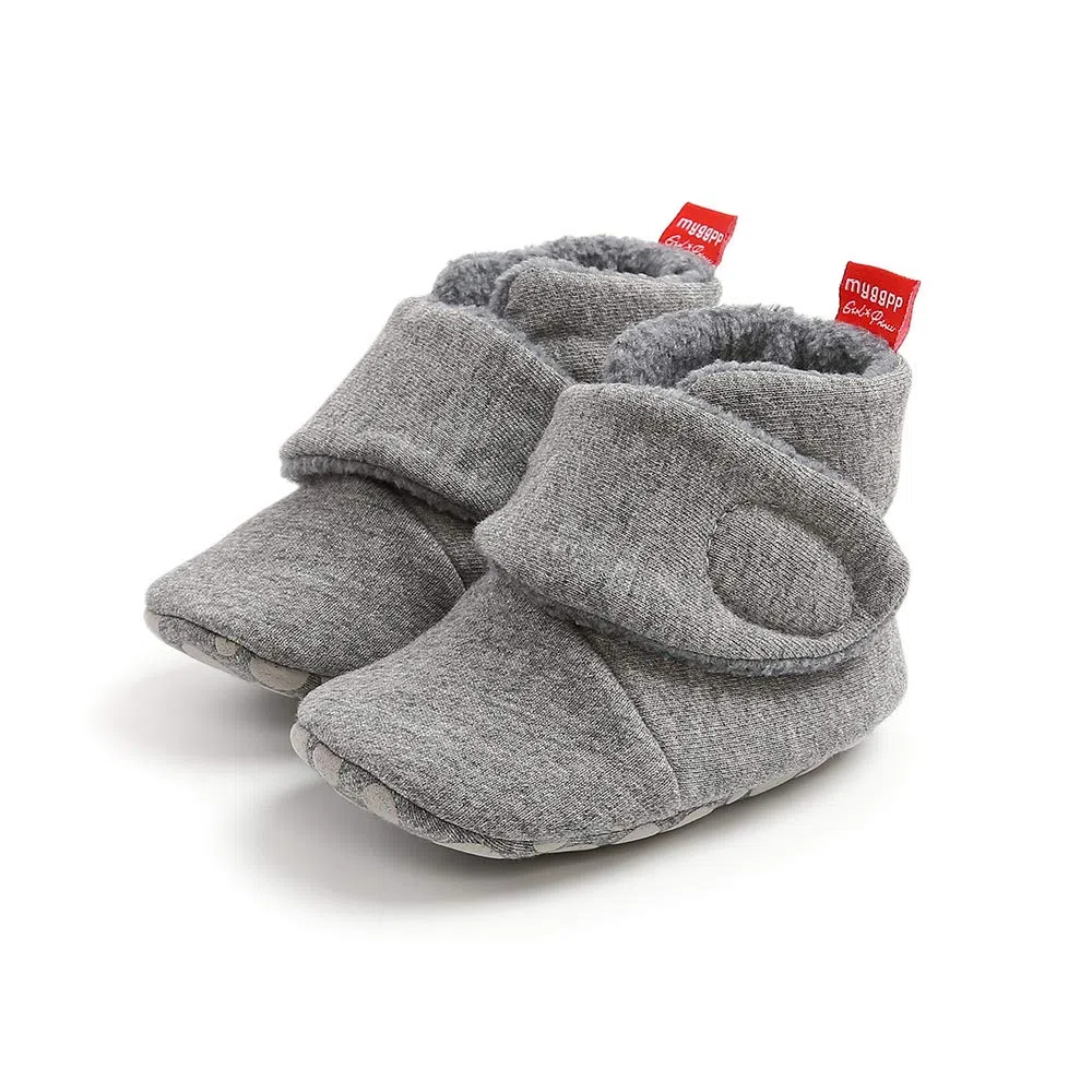 Unisex Baby Winterschuhe,Neugeborenen Baumwoll Baby Mädchen Jungen boots Stiefel Sock mit Fleece Futter Rutschfest Wärme Babyschuhe