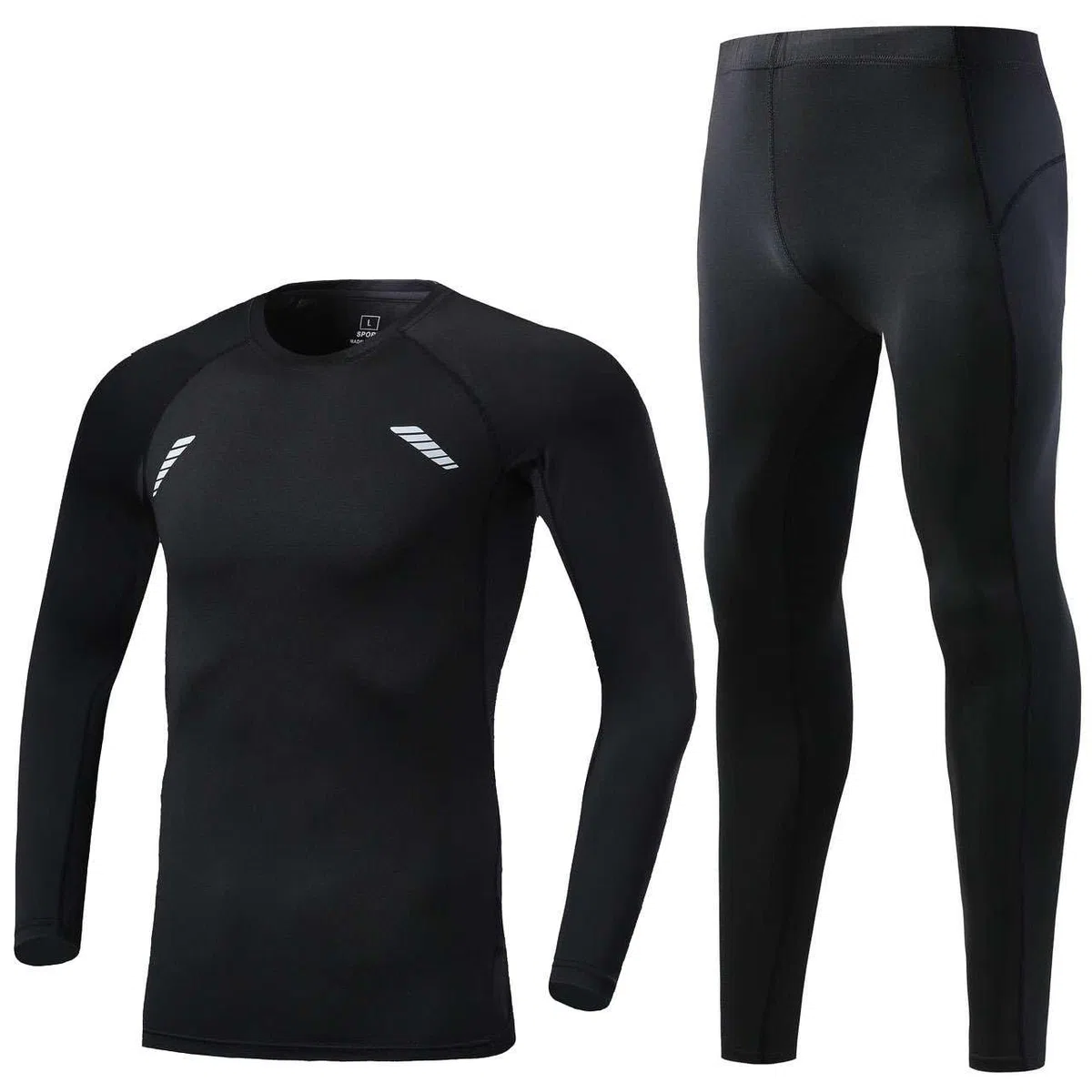Echinodon Funktionsunterwäsche Jungen Fußball Sportunterwäsche Kompressionsunterwäsche für Fussball Training