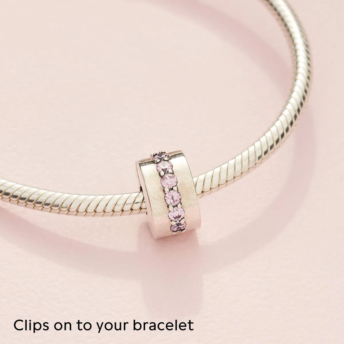 Pandora Colours Clip-Charm, funkelnde Reihe