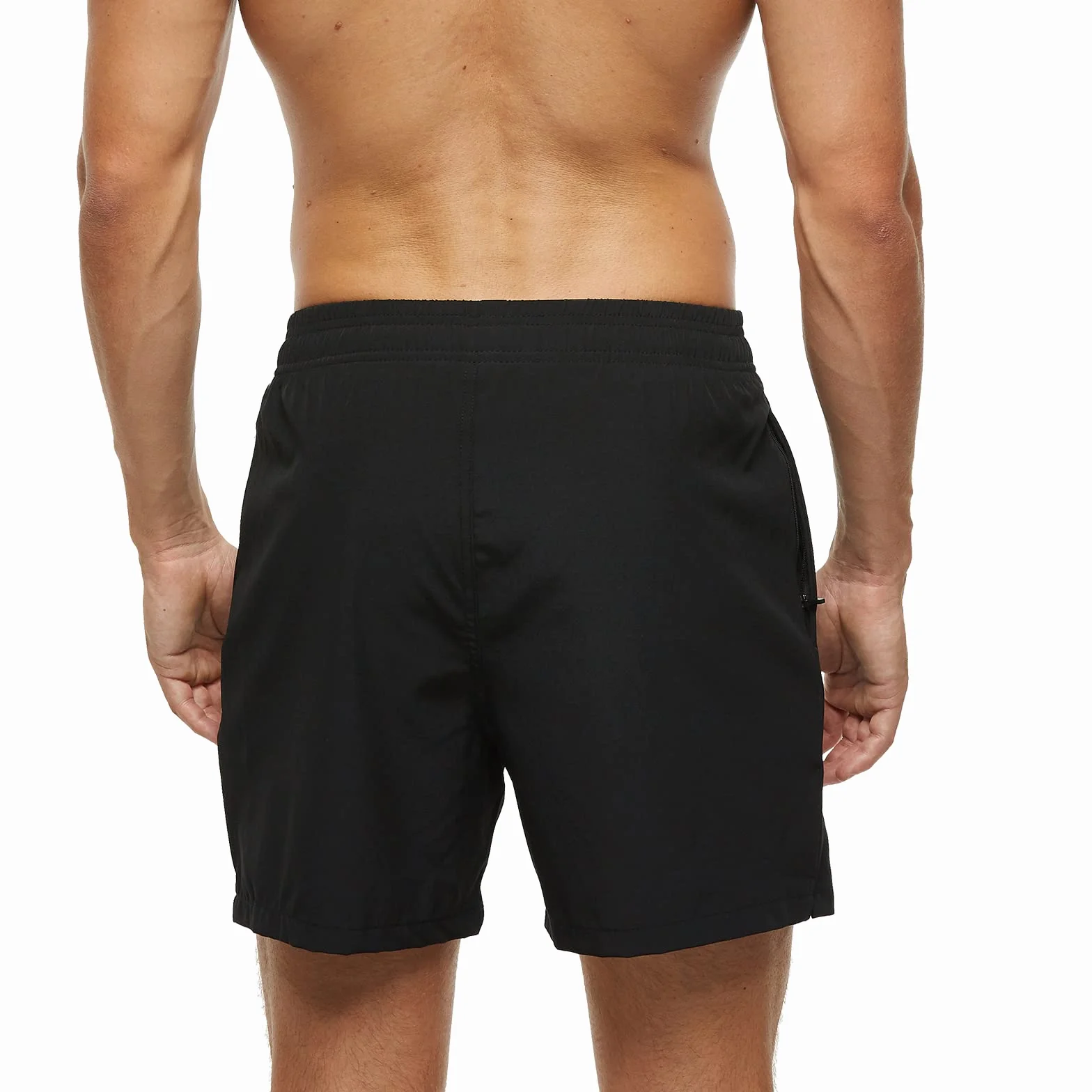 Badehose Herren mit Reißverschlusstasche Wasserabweisend Badehosen Männer Badeshorts Herren Atmungsaktiv Mit Tunnelzug Meshfutter