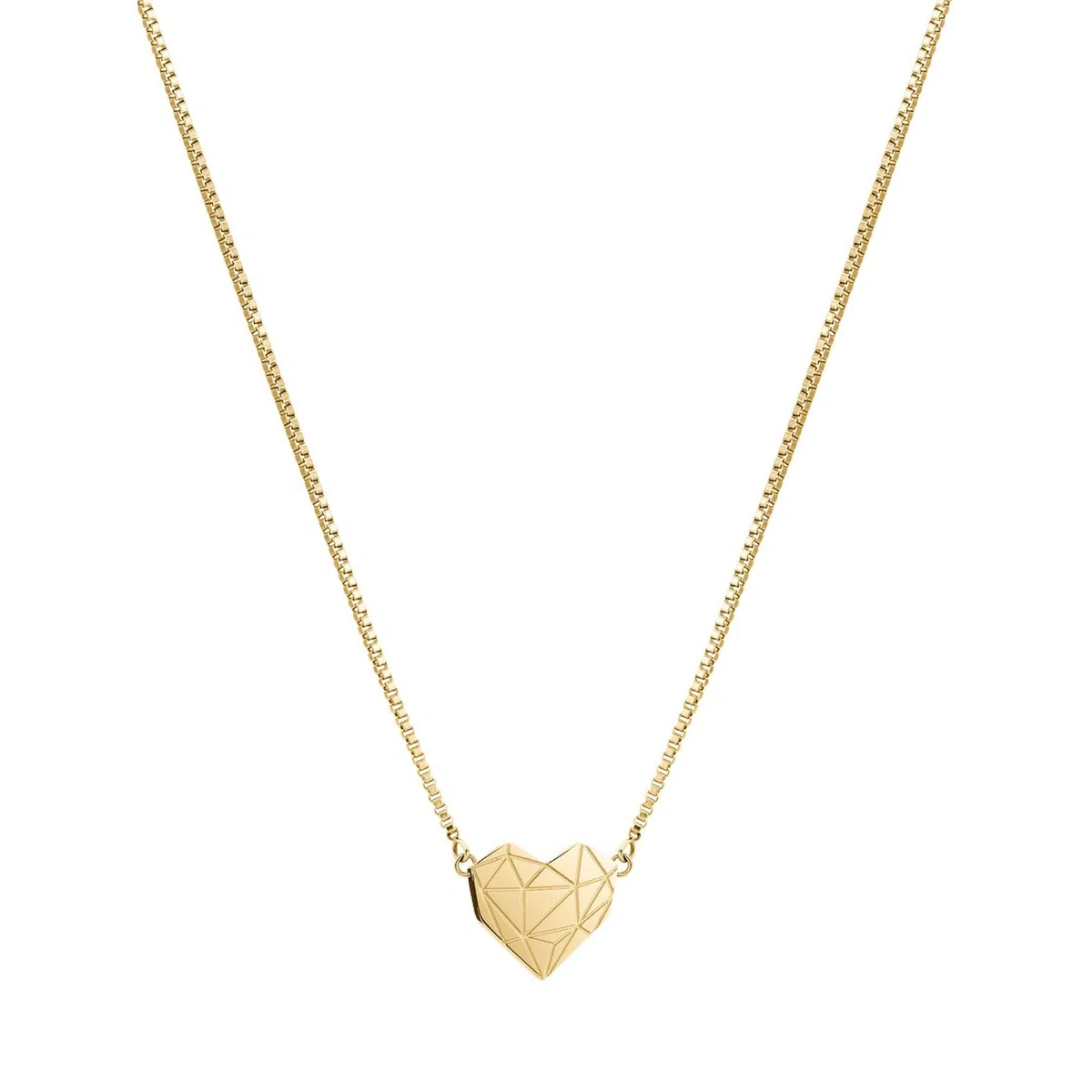 LIEBESKIND BERLIN Herz-Halskette für Damen – Edelstahl-Kette mit liebevollem Herzanhänger – In verschiedenen Farben und Ausführungen – Romantische Geschenkidee