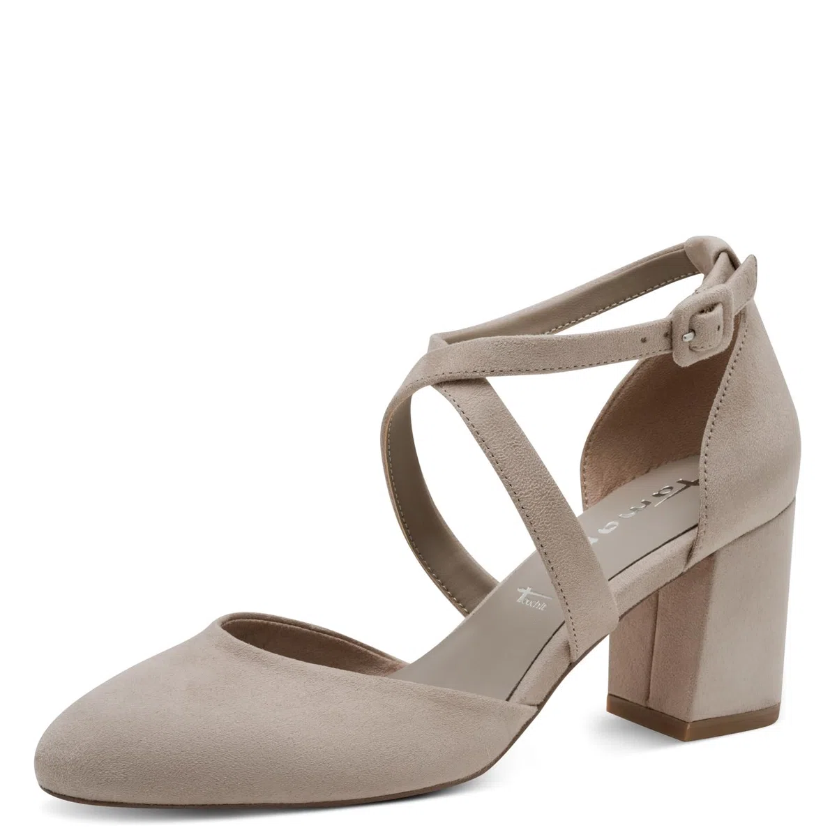 Tamaris 1-1-24414-41-001 Damen Riemchenpumps Textil schwarz