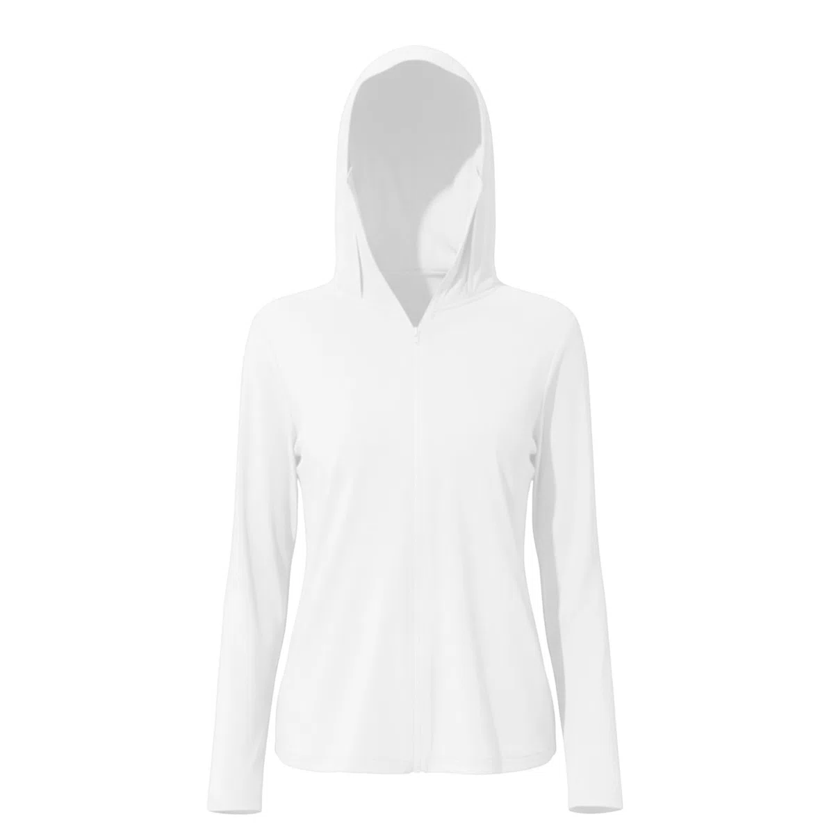 UPF 50+ Sonnenschutz Sommerjacke Damen Sonnenschutz Hoodie Full Zip Laufshirt Langarm Leichte Dünne Sportjacke mit Taschen Schnelltrocknend Trainingsjacke Einfarbig Sportshirt