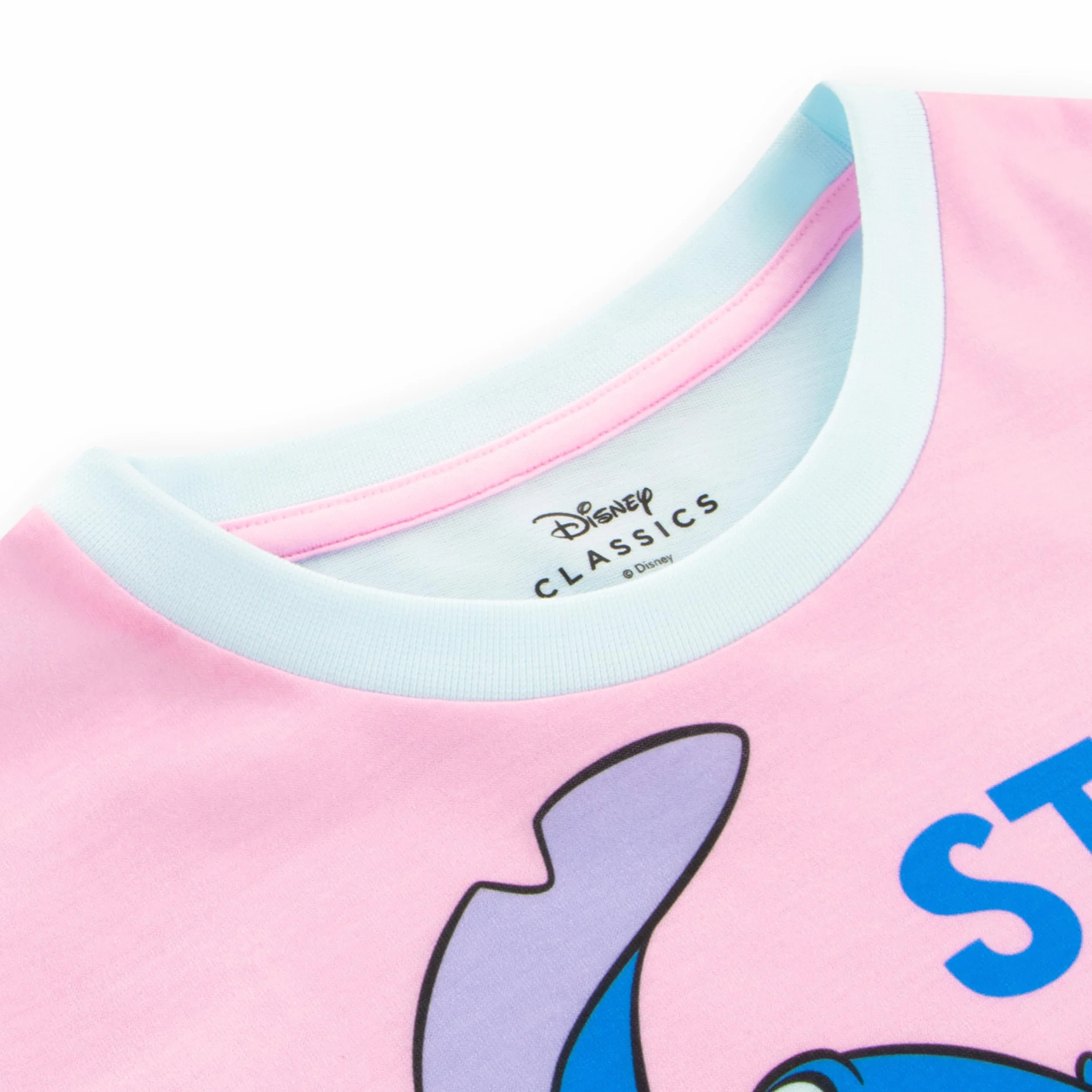 Disney Schlafanzug | Stitch Pyjama Mädchen | Madchen Schlafanzug Kurz