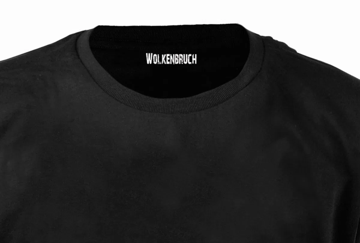 Wolkenbruch T-Shirt Totenkopf 13 Skull 13 schwarz (M bis 4XL)