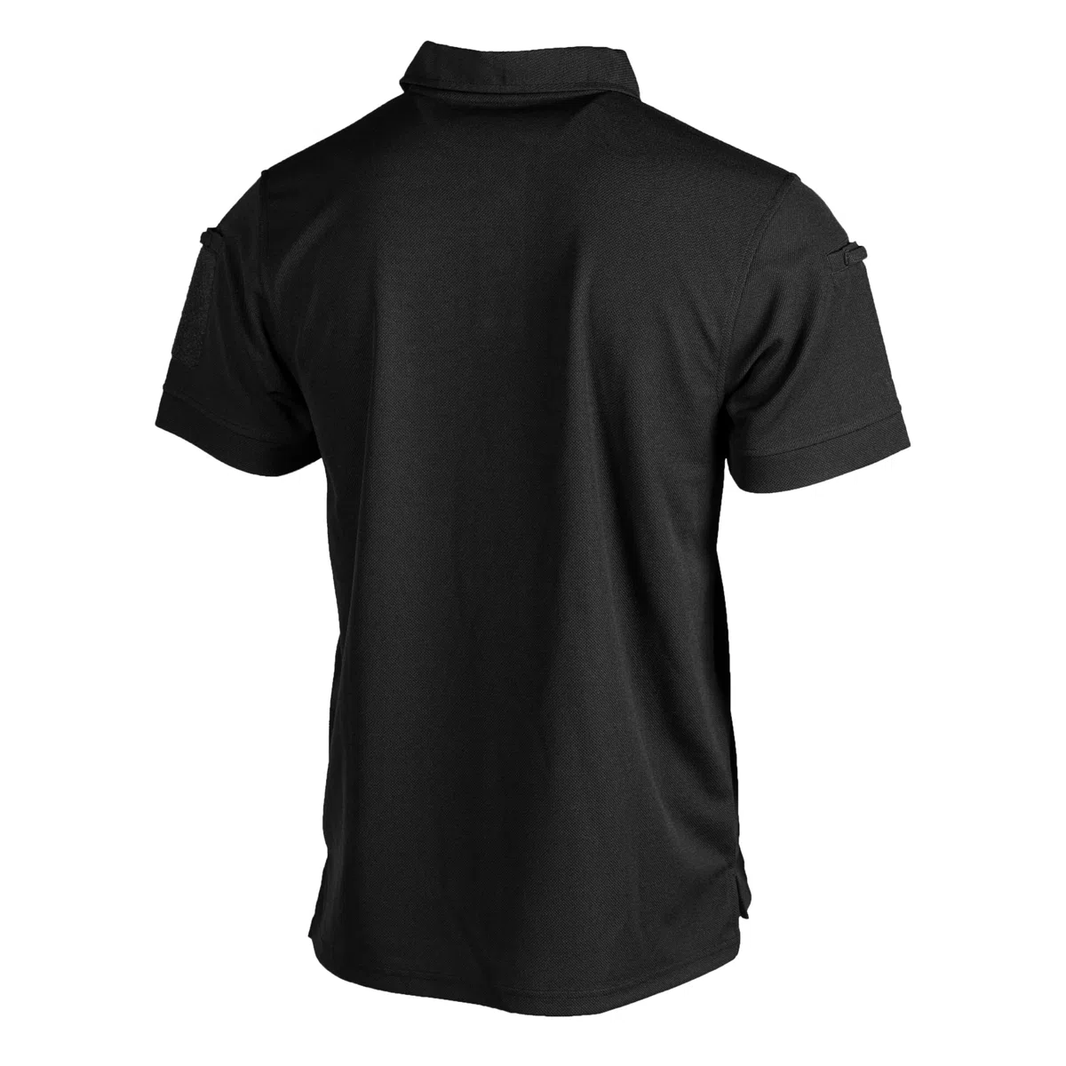 Mil-Tec Tactical Quick Dry Poloshirt Herren • Kurzarm Polo mit Klettfläche & Ärmeltaschen • Atmungsaktives & schnelltrocknendes Funktionsshirt • T-Shirt für Freizeit, Einsatz, Arbeit