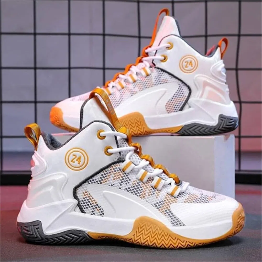 Hixingo Kinder Basketballschuhe Sportschuhe Jungen, Mädchen Sneaker Herren Turnschuhe Anti-Rutsch Laufschuhe High Top Basketball Schuhe Unisex