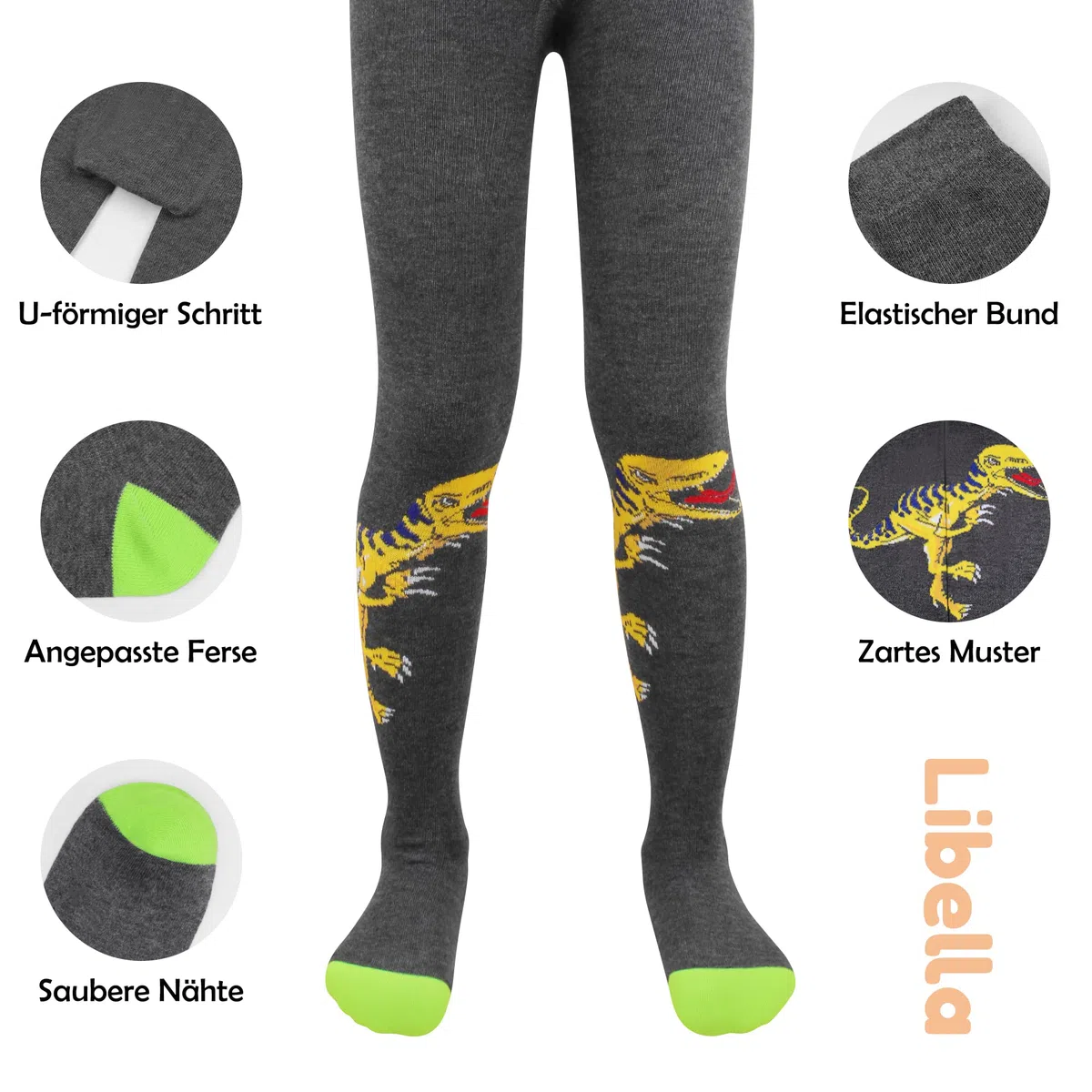 Libella 3er Pack Kinderstrumpfhose Baby Jungen Strickstrumpfhose Baumwollmischung mehrfarbig 27255AB