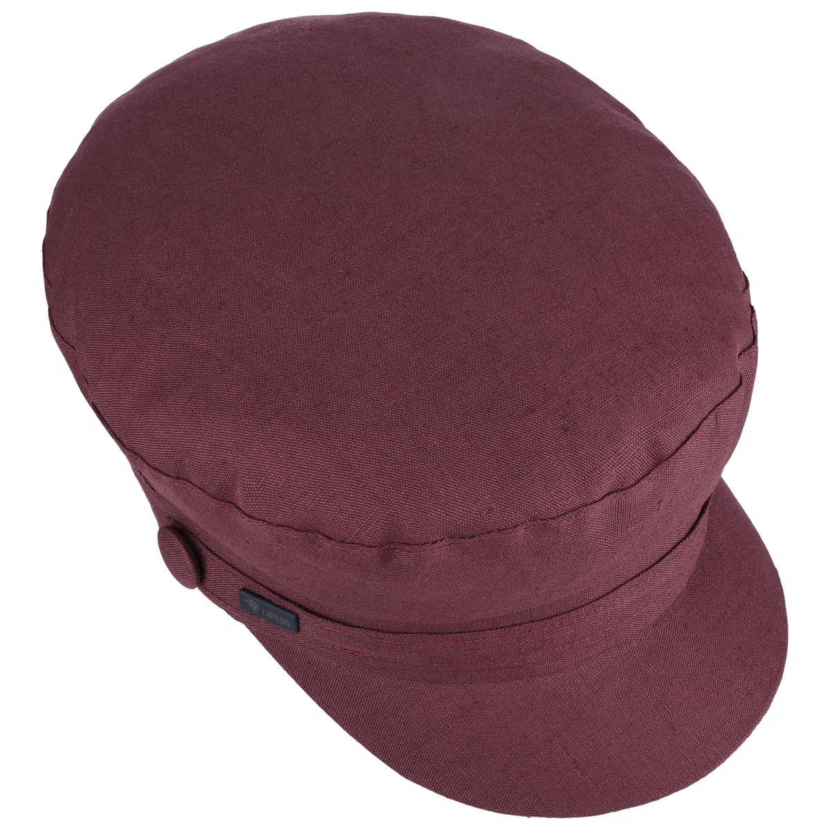 Lipodo Elbsegler Cap Baker Boy Uni einfarbig Made in Italy Damen Frühling Sommer