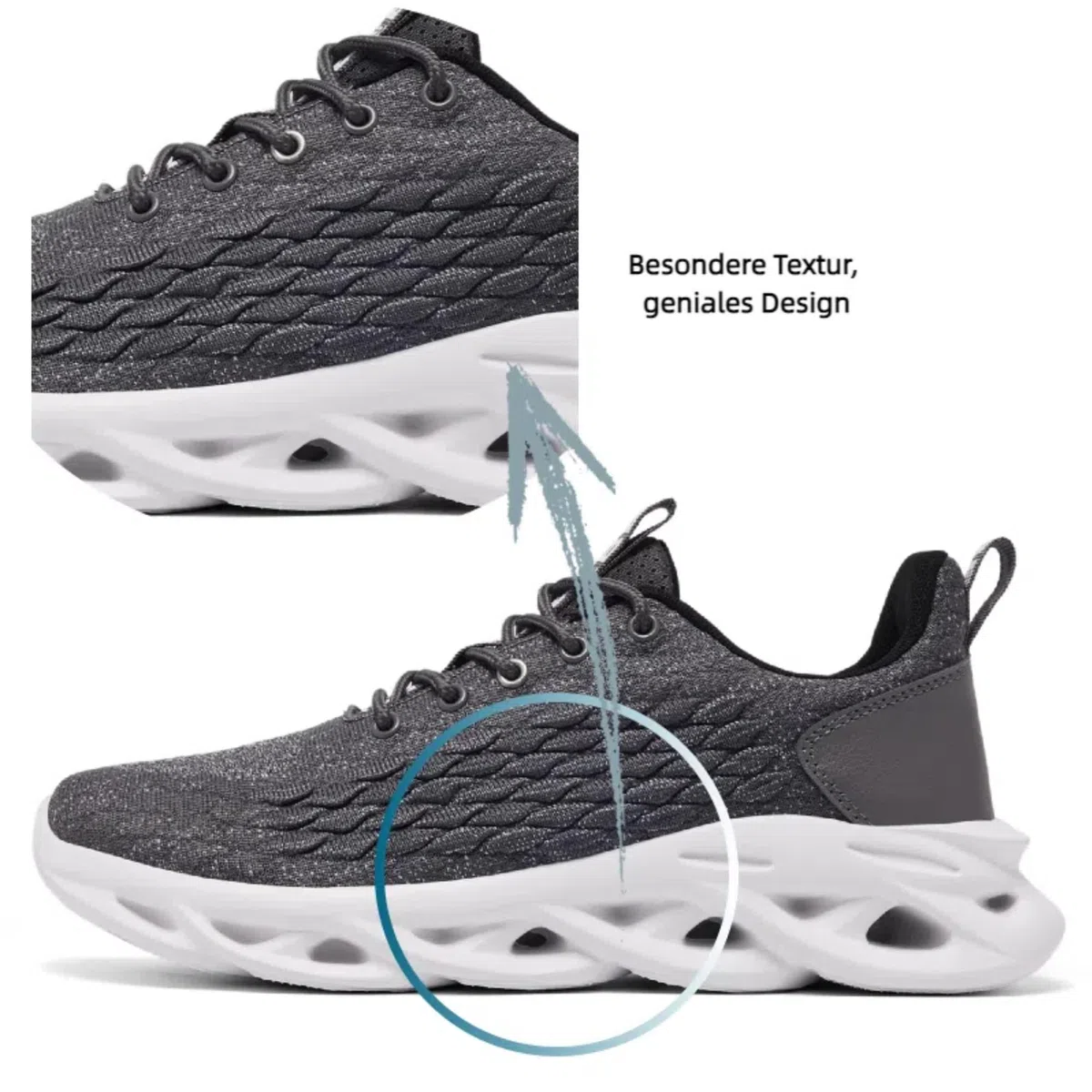 Damen Schuhe Turnschuhe Sportschuhe Laufschuhe Running Tennis Walkingschuhe Fitnessstudio Sneaker Atmungsaktiv Freizeit Fashion Leichtgewichts