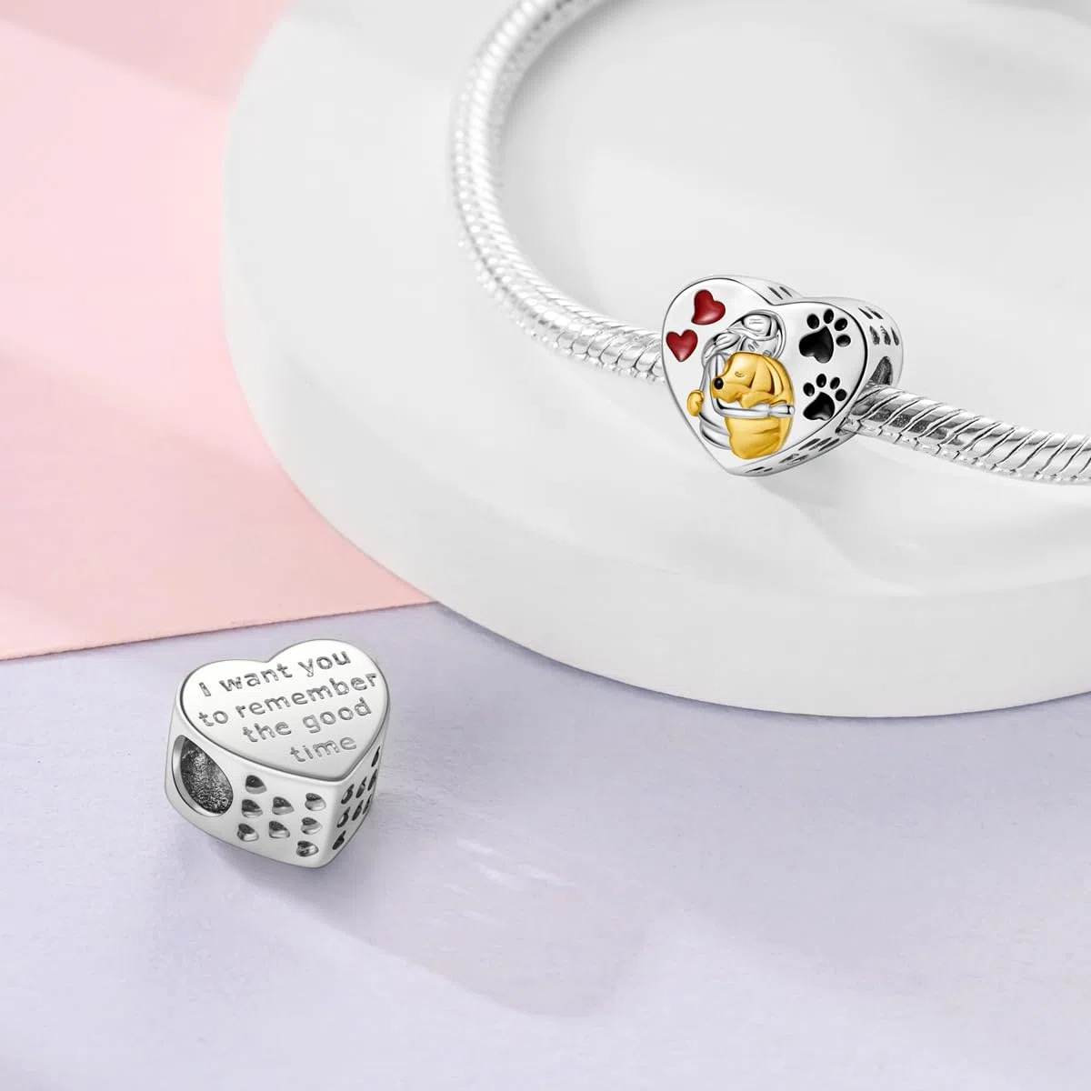 NARMO 925 Sterling Silber Anhängerarmbänder Schmetterling Anhänger für Frauen