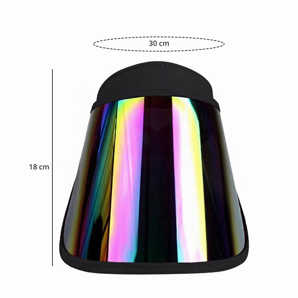 Face_Shield Protector Sun Visor Hat UV Protection Summer Sun Cap Great for Oudtoor Hiking Camping Golf Tennis Cycling