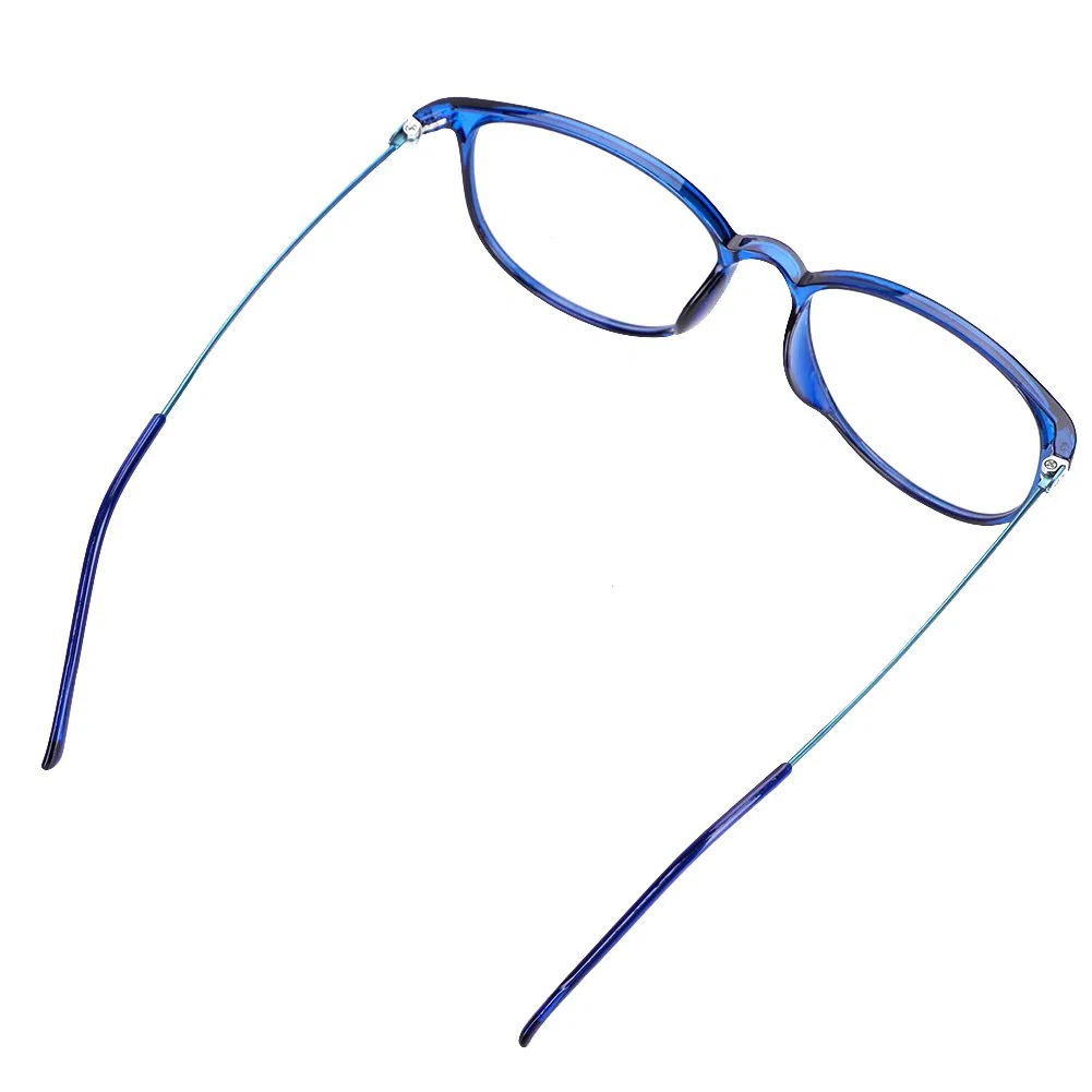 Brille Metallrahmen Brillengestelle Ohne Sehstärke Runde Pantobrille Streberbrille Fensterglas Nerdbrille Damen Herren Ebenenspiegel Brillefassung mit Nasenpad Winddicht Leicht Vintage Transparent