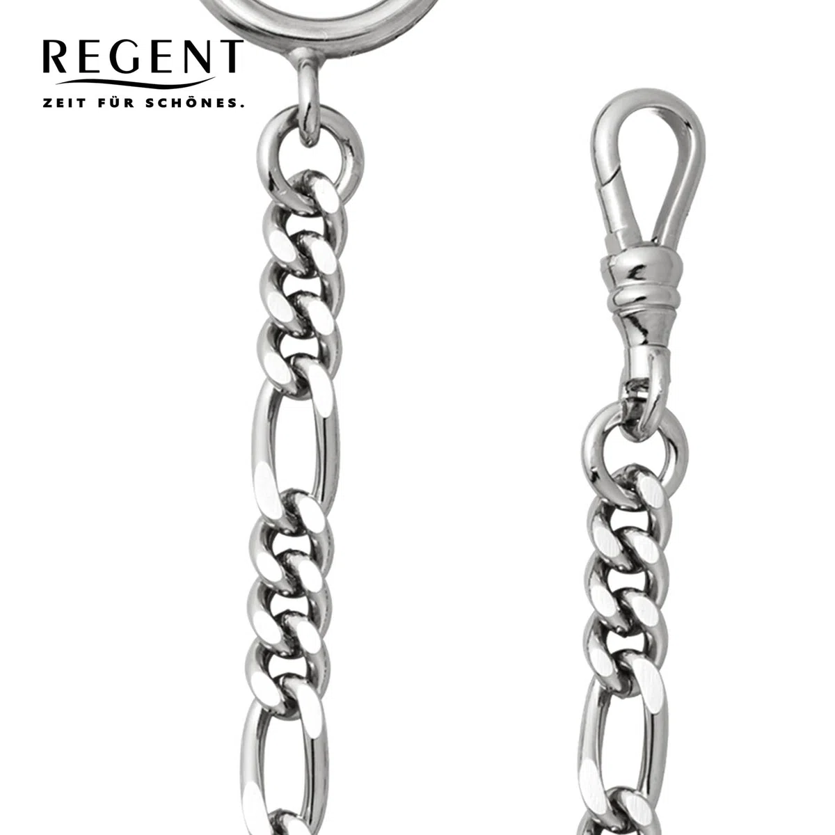 REGENT Taschenuhrkette 5mm Figaro P49
