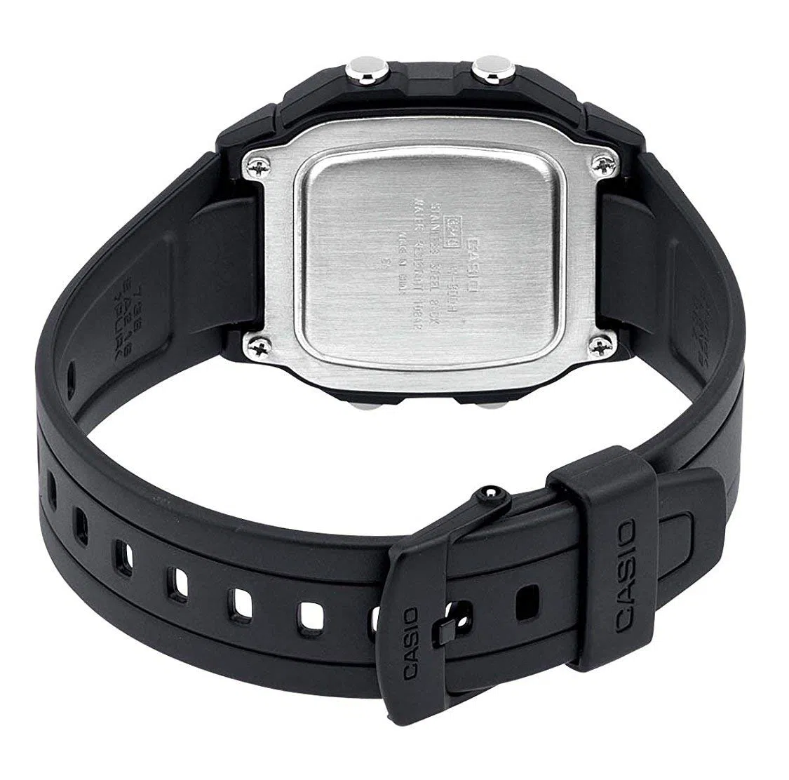 Casio Unisex-Armbanduhr Vintage Digital Quarz Resin W-800H-1A