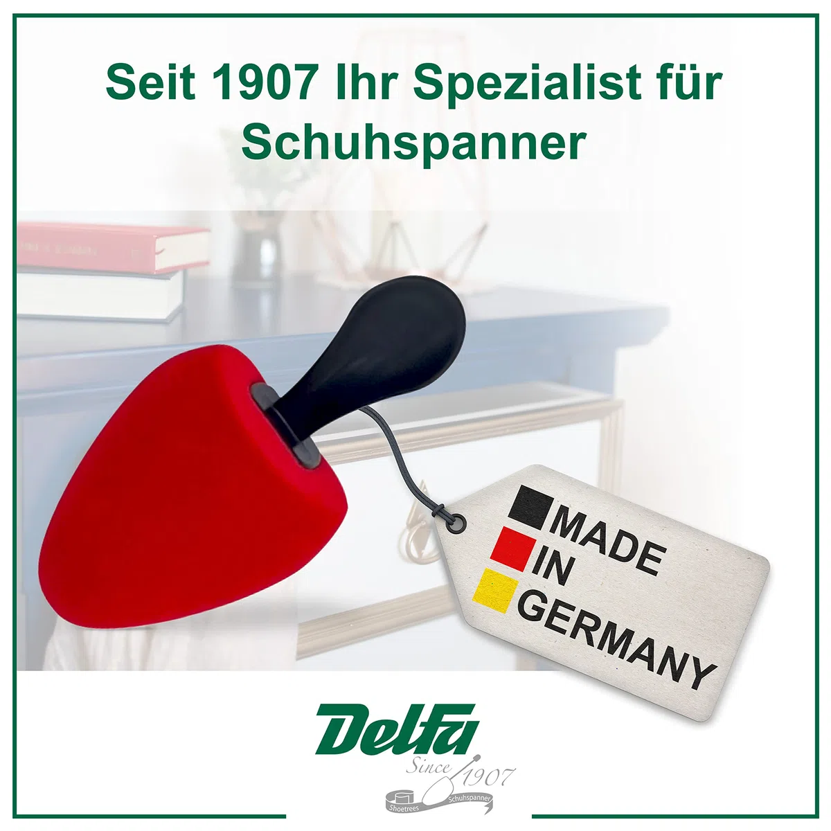 DELFA Samty Schuhspanner - Größe 35-42 - Set zu 3 oder 5 Paar - Schaumstoff Schuhformer Schuhstrecker - für Damen Schuhe