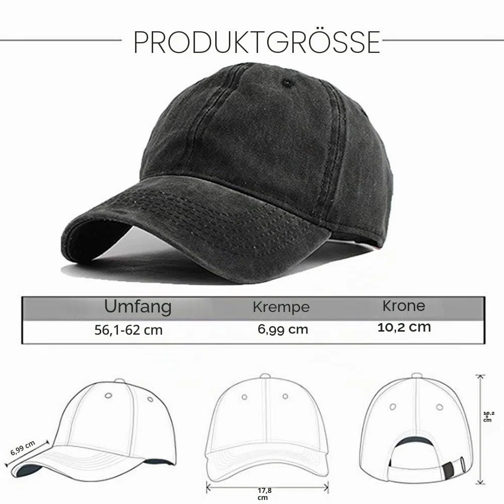 Unisex Baseballkappe Outdoor Baseball Cap Verstellbar Erwachsenen Mütze Sport Cool Mode Baseballmütze für Damen Herren