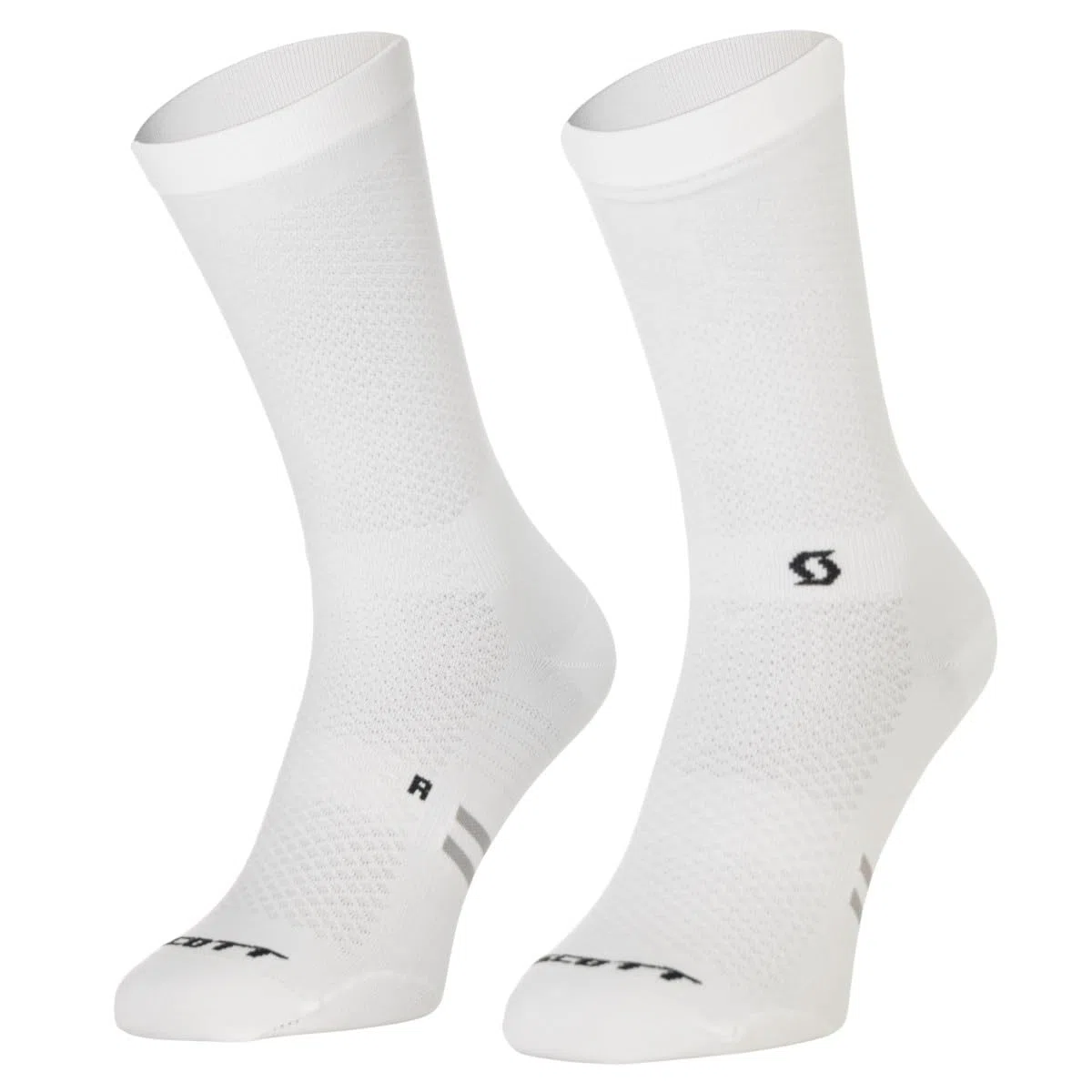 Scott Performance Light Crew Fahrradsocken weiß 2026