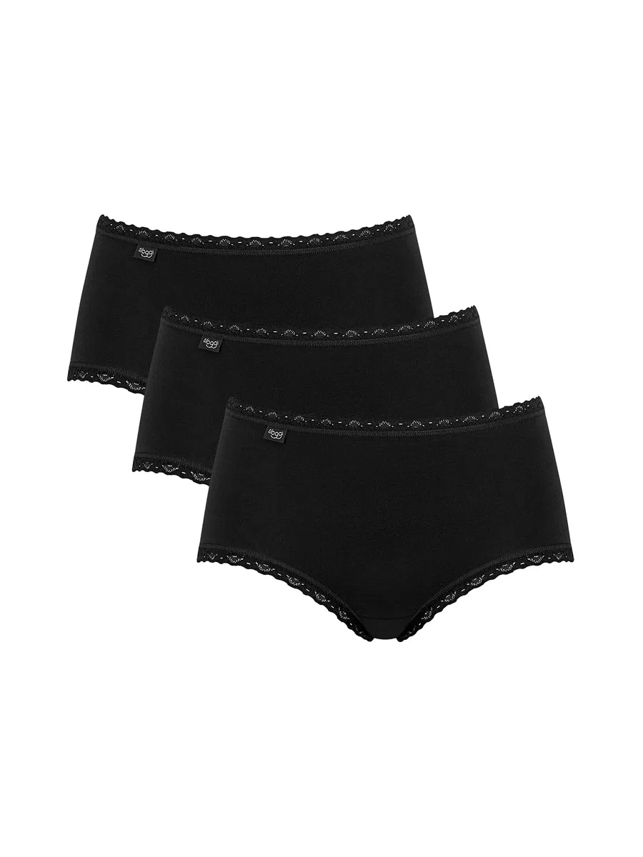Sloggi Pack Zero Microfibre 2.0 - Damen - Hipster - leicht - zeichnet Nicht ab