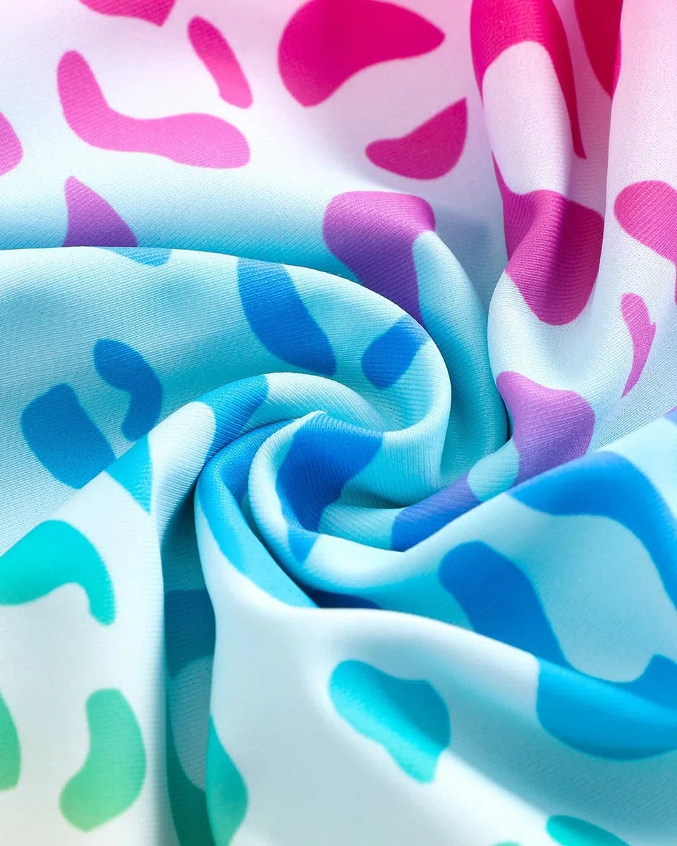 DivingBirds Badeanzug Mädchen mit Soft-Pads Kinder Einteiliger Schwimmanzug Mädchen Elastische Breitenträgern UV Badebekleidung 8-13Jahre