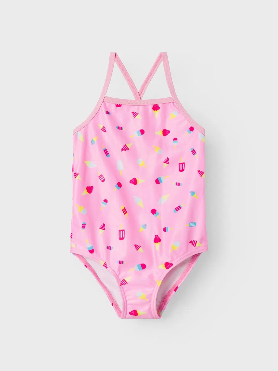 NAME IT Mädchen Nmfzille Swimsuit Box Tb Badeanzug