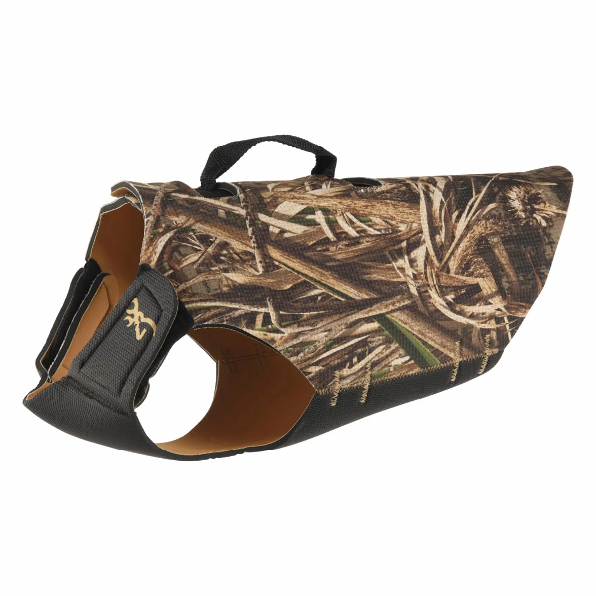 Browning Haustierweste, 5 mm, Griff, Neopren-Weste, 5 mm Griff, XL, Realtree MAX-5 (5 mm), Größe XL