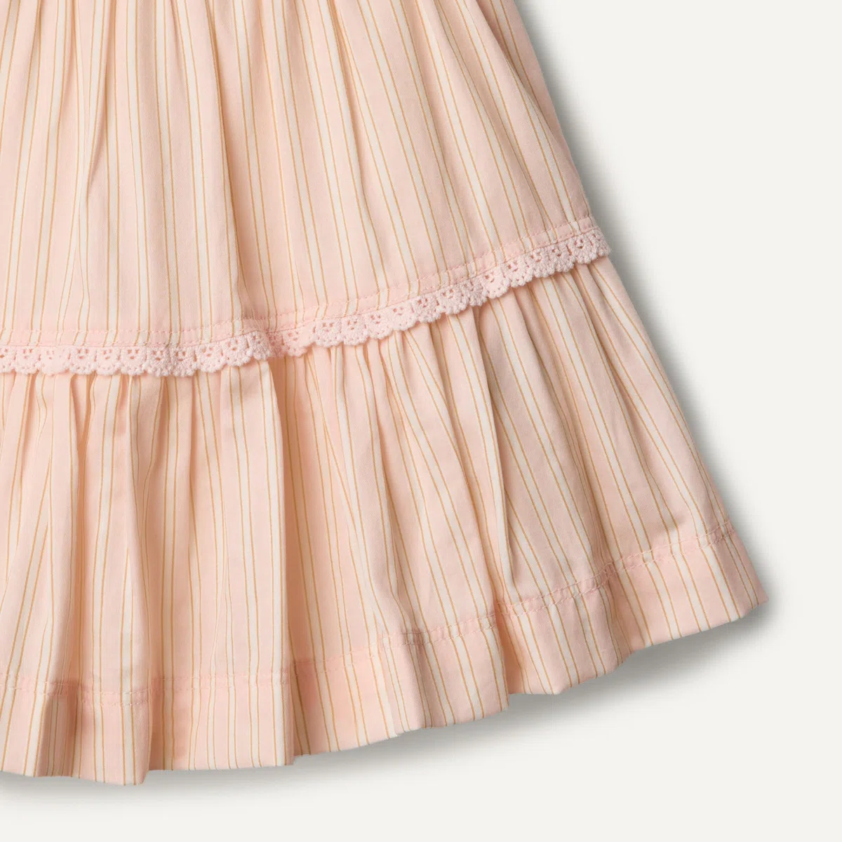 Amazon Essentials x Sofia Grainge Baby und Mädchen Lässiges Kleid aus gewebtem Baumwollsatin im Fit-and-Flare-Schnitt