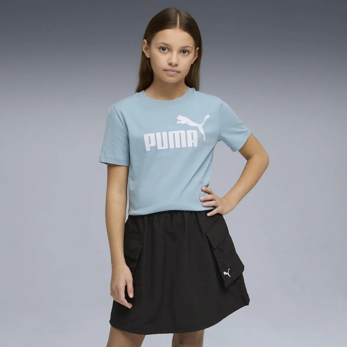 PUMA Mädchen ESS No. 1 Logo T-Shirt