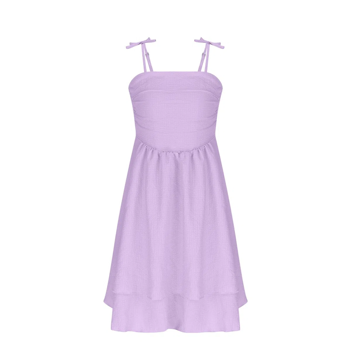 Kleider für Mädchen Einfarbig Sommerkleid Kinderkleider Elegant Unterkleid A-Linie Tunika Luftige Freizeitkleid Leichte Mädchenkleid Rückenfreies Kleid Sommer Kinder Kleider Dress 8-14 Jahre