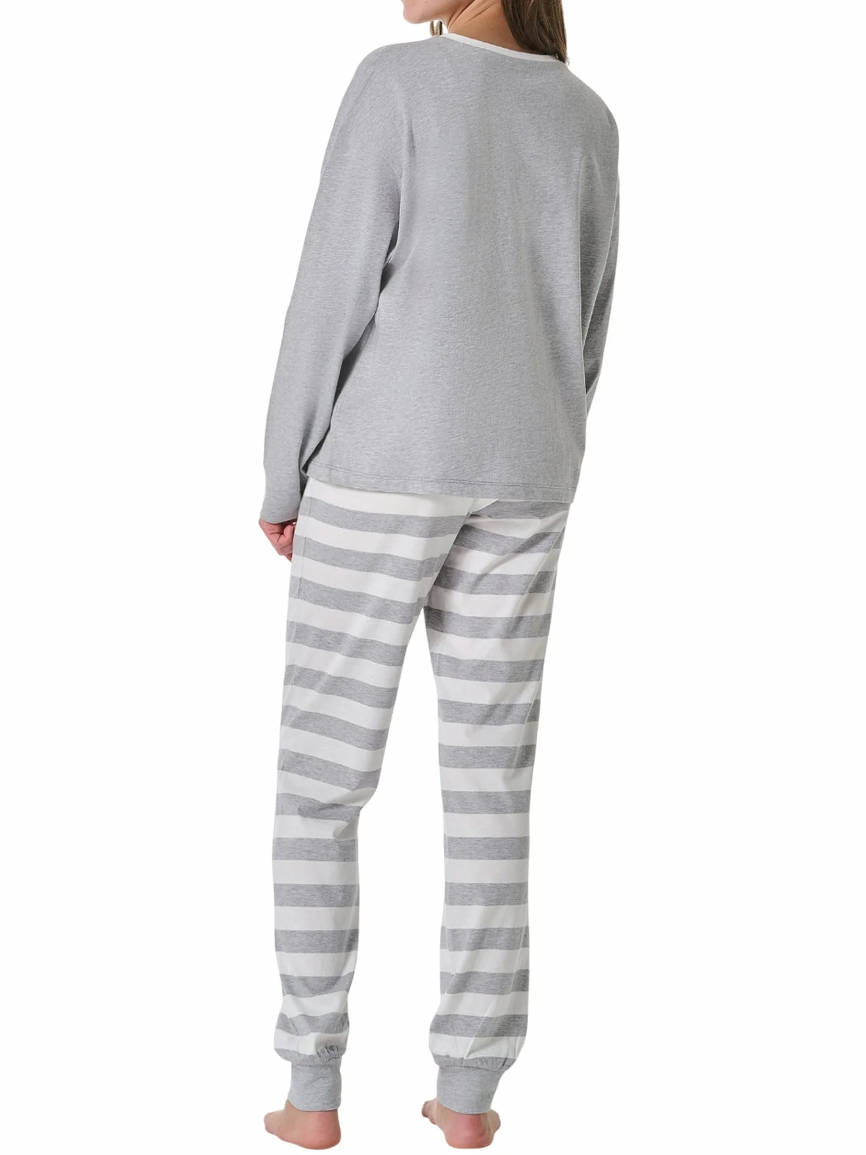 Schiesser Mädchen Schlafanzug Set Pyjama lang - 100% Organic Bio Baumwolle - Größe 140 bis 176