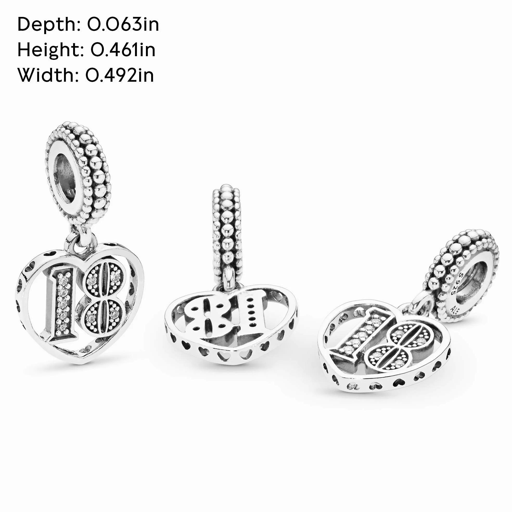 Pandora Icons Anhänger 16, Silber