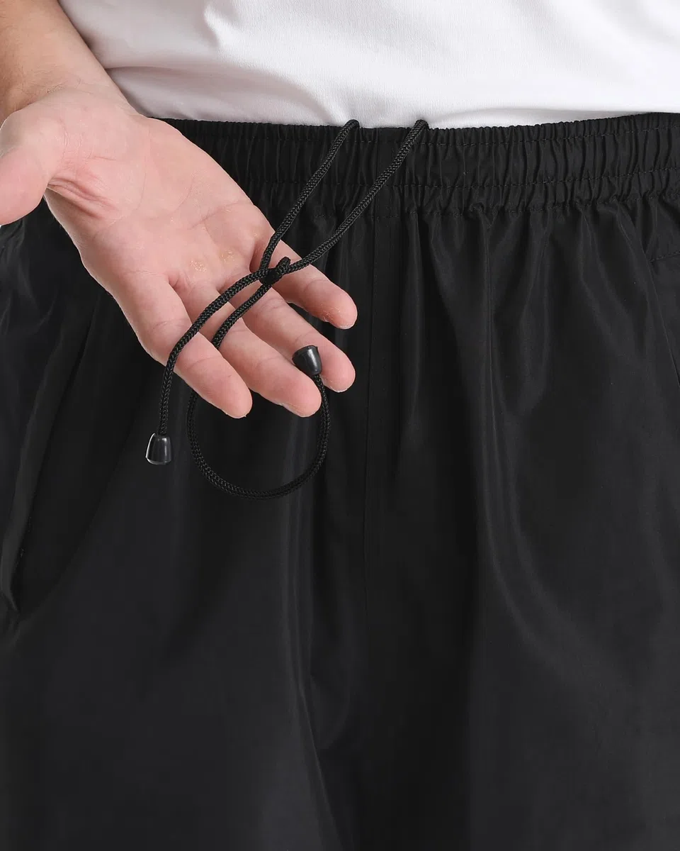 Coutyuyi Regenhose für Herren wasserdichte Leichte Überziehhosen Verpackbare Winddichte Outdoorhose zum Golf Arbeit Wandern