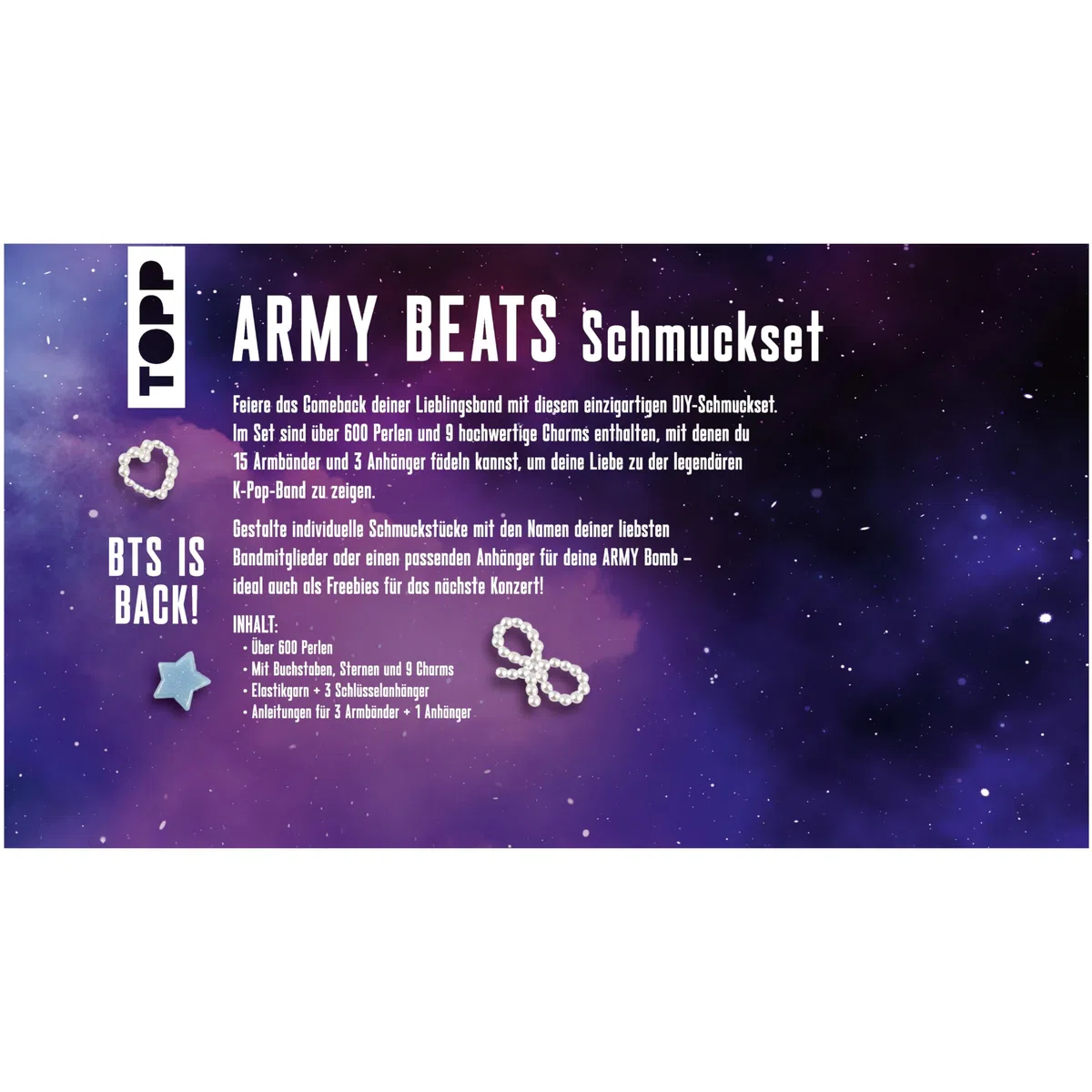 BTS - Schmuckset zur Tour: Army Beats - Das inoffizielle BTS-Schmuckset