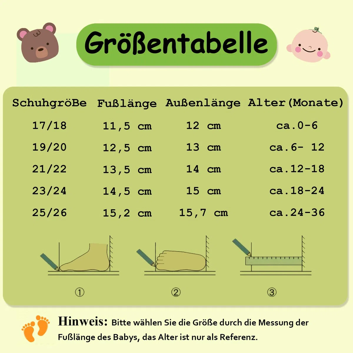 SAYOYO Weiche Leder Krabbelschuhe Baby Lauflernschuhe Jungen Rutschfeste Babyhausschuhe Mädchen Kleinkind Lederschuhe