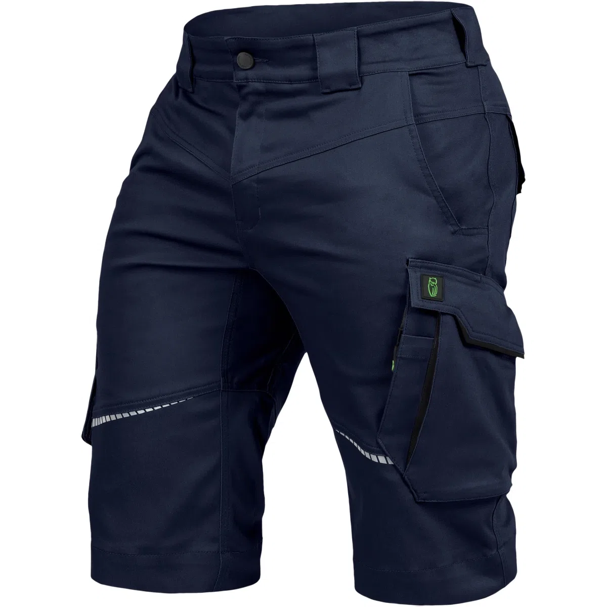 Leibwächter Flex Line Cargo Hose Herren Arbeitsshorts mit Taschen Reflektoren