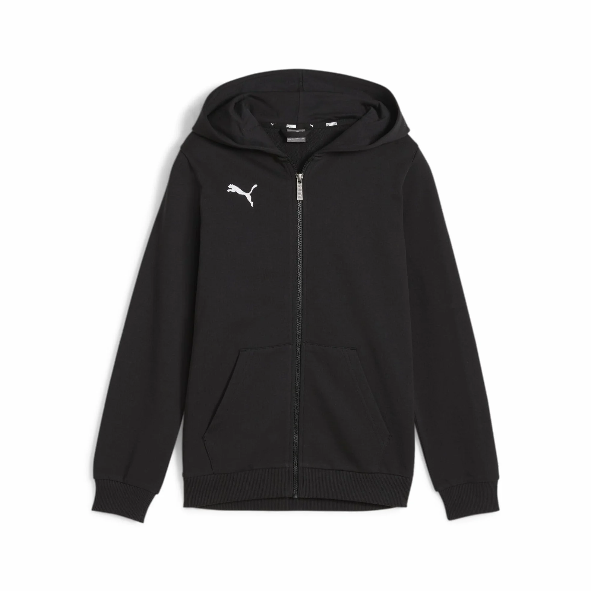 PUMA Kinder teamGOAL Casuals Hooded Jacket Jr Kapuzenjacke 658596 blau