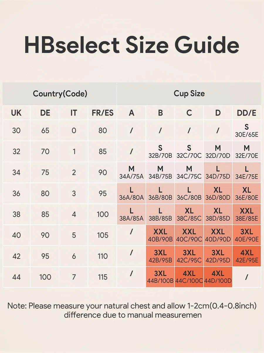 HBselect Still BH ohne Bügel Seidig Glatt Schwangerschaft Mutterschaft BH Umstands Nahtlos mit zusätzlichen BH-Verlängerung Schlaf BH für Damen