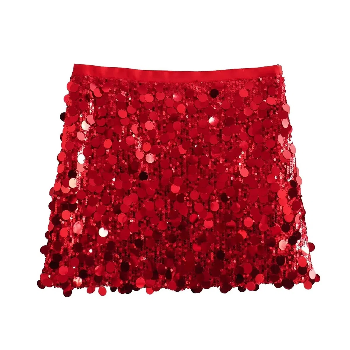 Pailletten Rock mädchen Glitzerrock Mädchen Pailletten Rock Elastischer Bund Funkelnde Glitzer Plissee Skorts mit Futter für Kinder Tanz Prinzessinnen Kleid