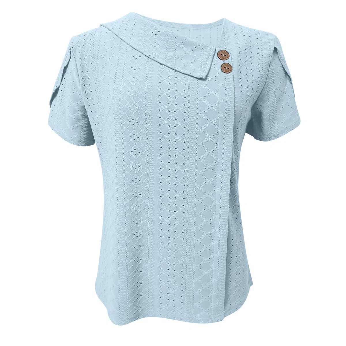 Basic Shirt Damen,Lange Bluse Damen Mode Farbverlauf V-Ausschnitt Oberteile Kurzarm Tshirt Einfarbig Longbluse Tunika Tops Locker Longtops T-Shirt Pullover Anime Shirt