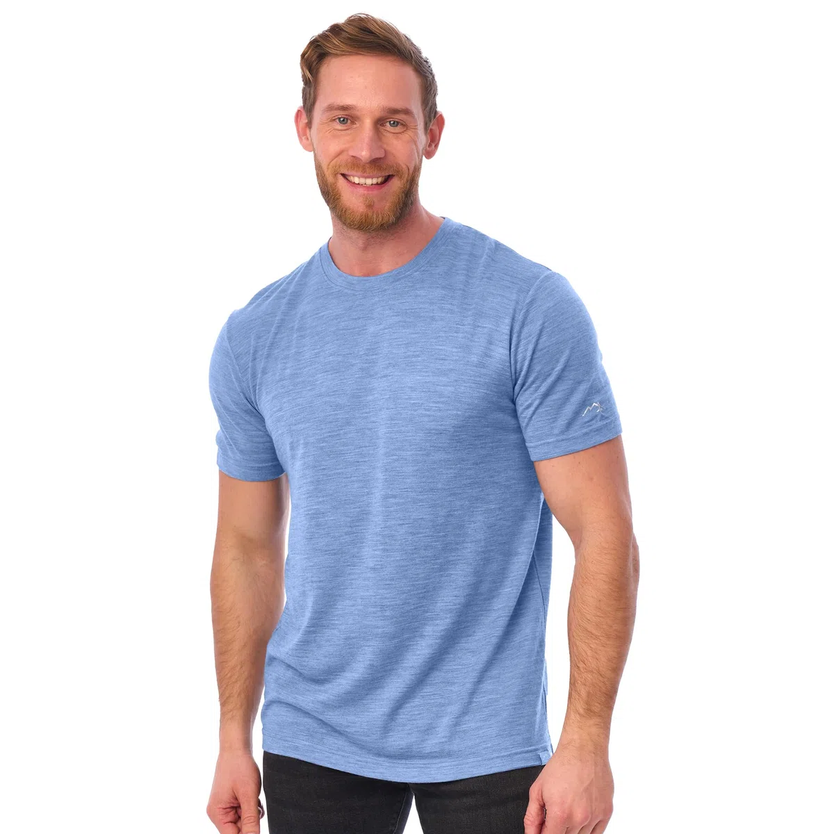 Merino T-shirt Herren Kurzarm Sport Shirt Merino Wolle Unterwäsche