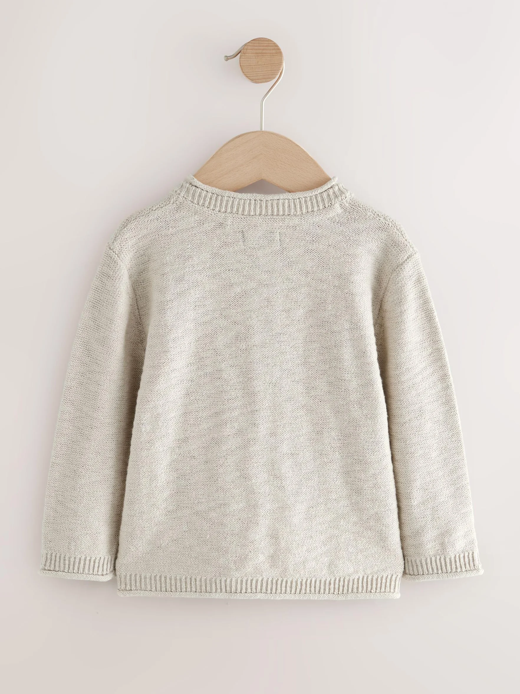 NEXT Jungen Strickpullover mit Henley-Kragen 62-122