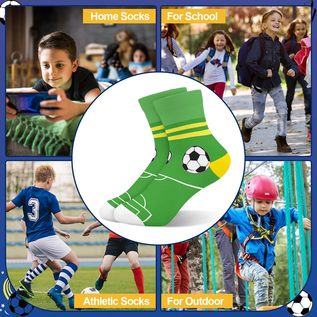 Lustige Socken Kinder Jungen Kindersocken aus Baumwolle Cartoon 3-14 Jahre | Sneakersocken,Schule,Sport,Bunt Verrückte,Coole mit Motiv,Geschenk,Weich Atmungsaktiv,6 Paar,25-28,28-32,32-38