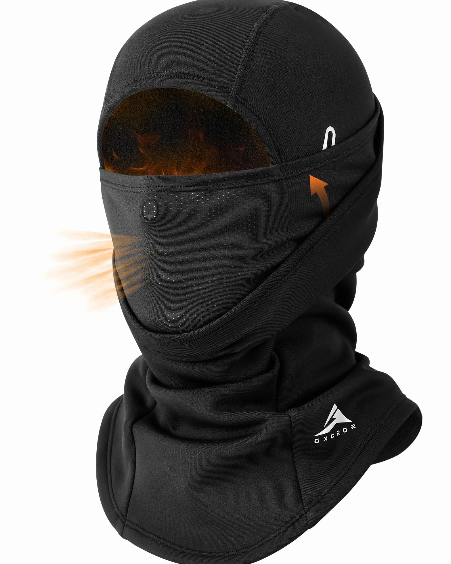 GXCROR Sturmhaube Balaclava Skimaske – doppellagig, Winddicht & warm für Winter, Motorrad, Ski, Unisex