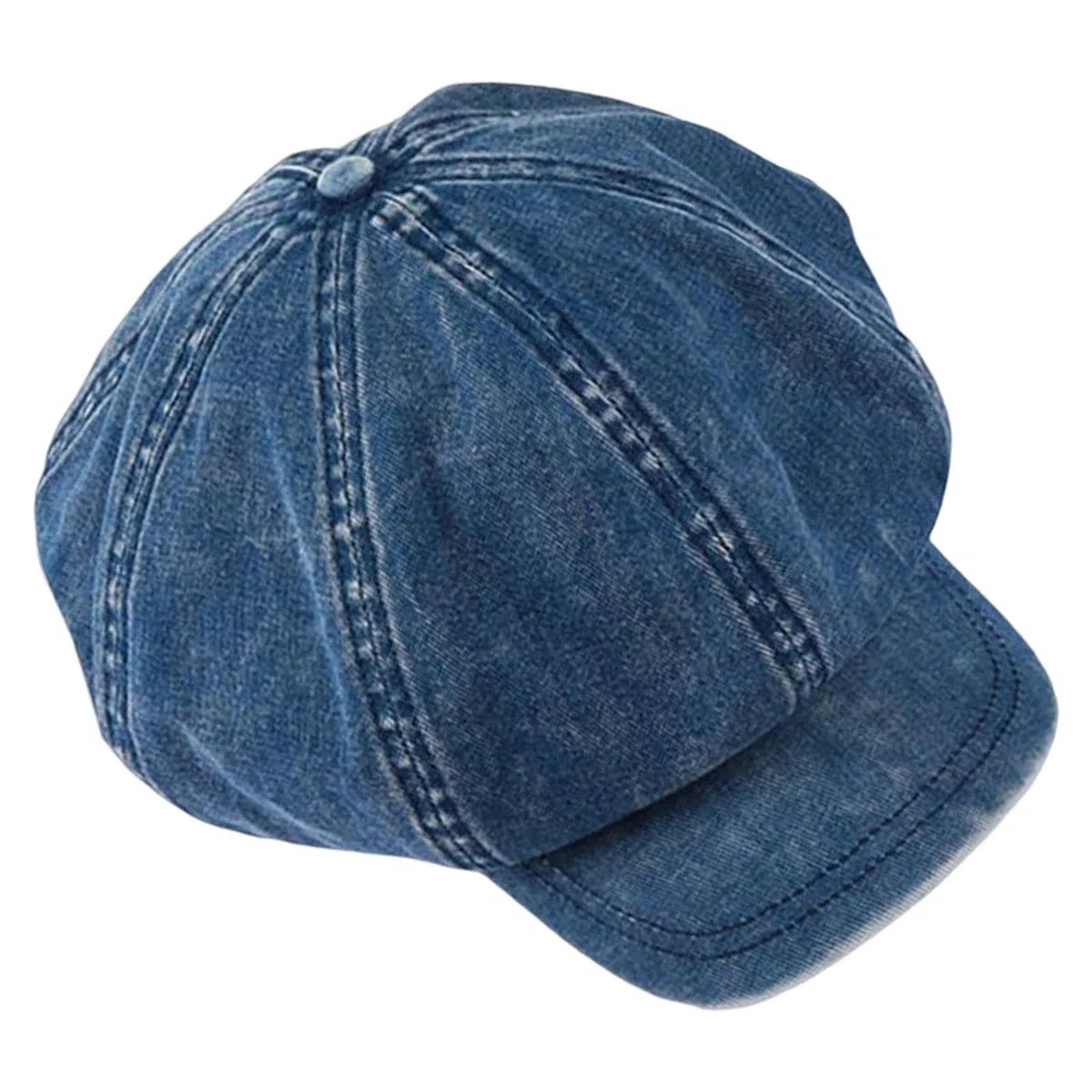 Perfeclan Damen Ballonmütze Schirmmütze Sommerhüte Kappe Barett Baskenmütze Newsboy Cap Vintage Maler Mütz Bakerboy Mütze Schiebermütze Cabbie-Mütze mit Schirm für Alle Jahreszeiten