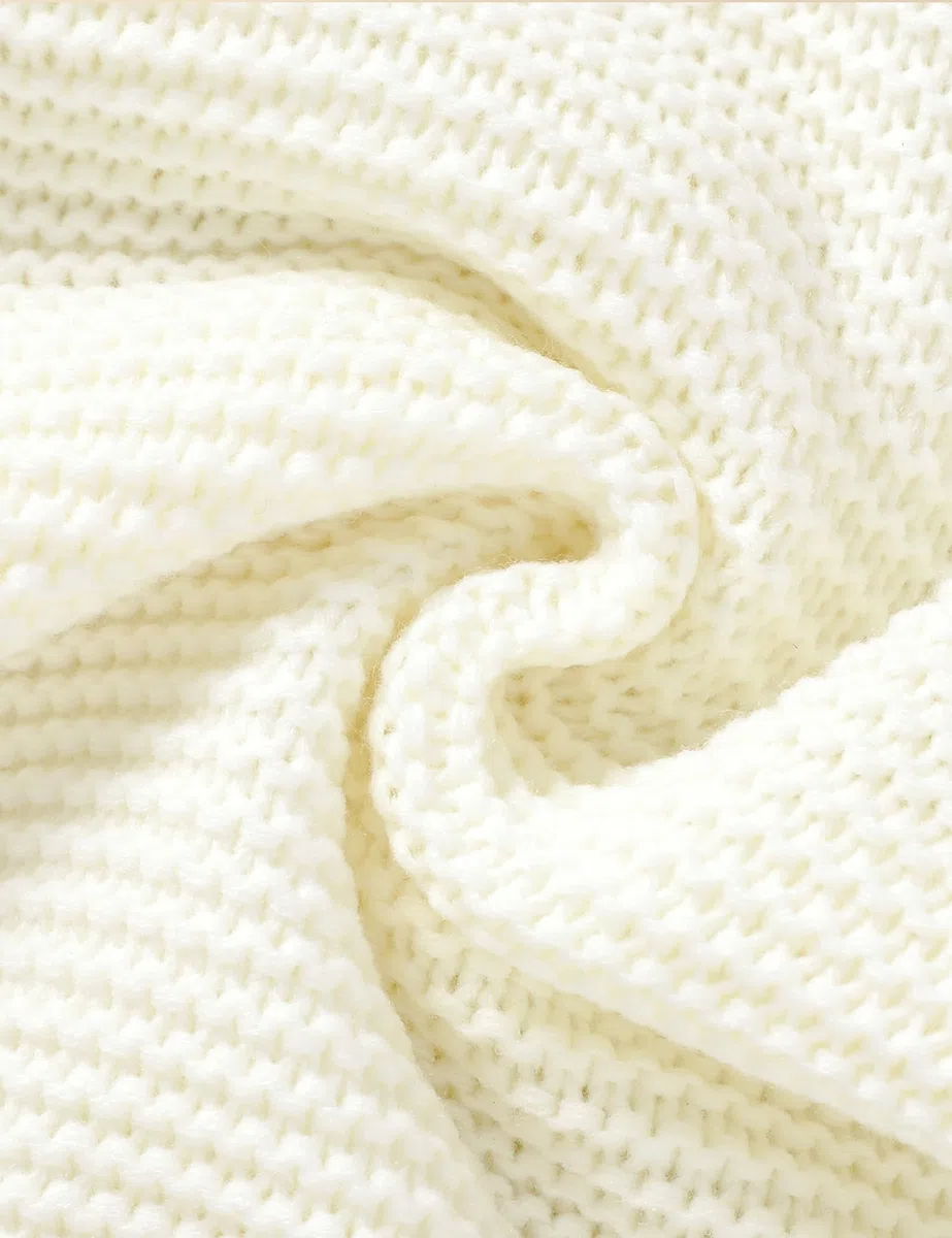 Haokaini Neugeborenes Baby Ohr Kapuze Gestrickte Strampler Overall Winter wärmer Schneeanzug für Jungen Mädchen
