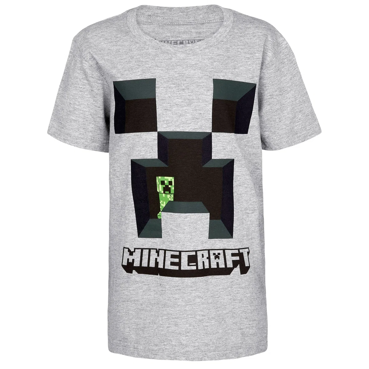 Minecraft Kinder Pyjama kurzer Schlafanzug Creeper Design Comfort Fit Größe 116 bis 152