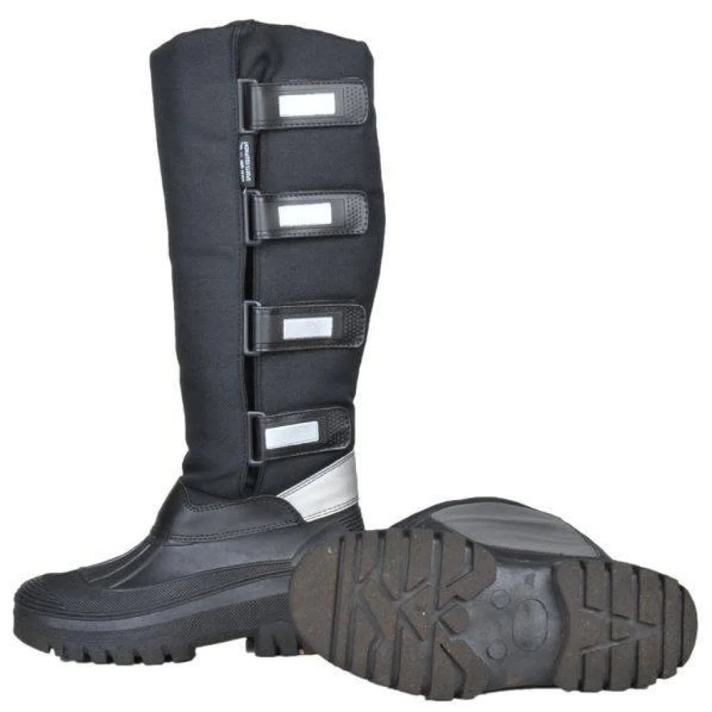HKM Unisex Hkm 5119 Winterhermostiefel Kodiak, Thermostiefel Winterstiefel Stiefel, Walking Schuh, Schwarz, 39 EU