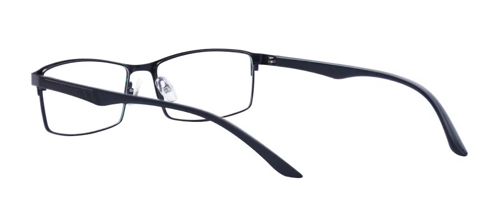 ALWAYSUV Classic Schwarz TR90 Vollformat Kurzsichtige Myopie Kurzsichtige Brille Transparente Linse Fernbrille Für Damen/Herren