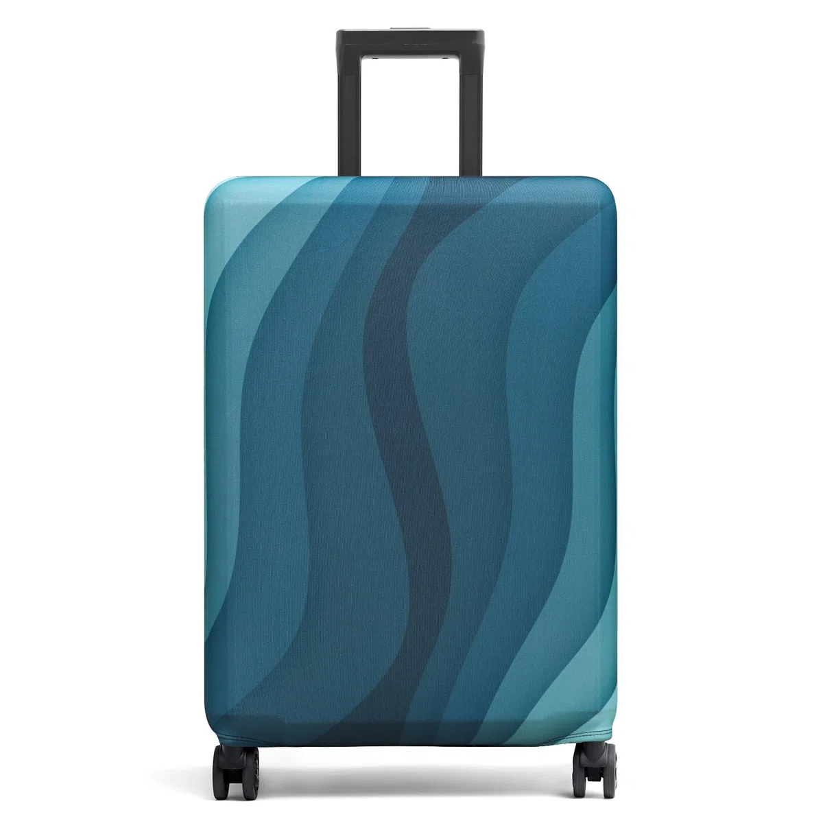 Kofferhülle, 18-32 Zoll, Bambuskohlefaser, Luggage Cover aus Polyester, transparent, Reisegepäck, Trolley Case Cover Protector